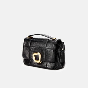 Black Songmont Small Chocolate Shoulder Bag | CANADA ZWQGSV