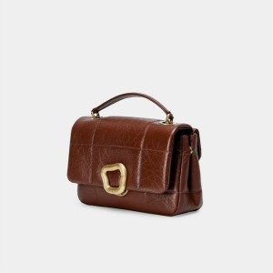 Brown Songmont Small Chocolate Shoulder Bag | CANADA FVOWRG