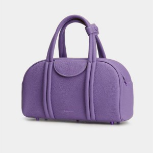 Lavender Songmont Medium Bowling Crossbody Bag | CANADA FMKGIV