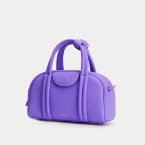 Lavender Songmont Small Bowling Crossbody Bag | CANADA QVRXPC