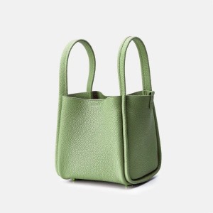 Light Green Songmont Medium Song Bucket Bag | CANADA IWHPTS