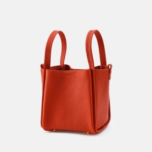 Orange Songmont Medium Song Bucket Bag | CANADA IBCPJL