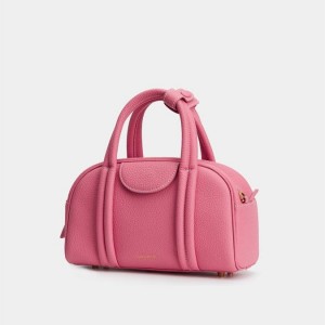 Pink Songmont Small Bowling Crossbody Bag | CANADA WQGEUA