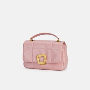 Pink Songmont Small Chocolate Shoulder Bag | CANADA ZXUOMQ