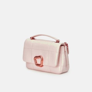 Pink Songmont Small Chocolate Shoulder Bag | CANADA KIVQGU