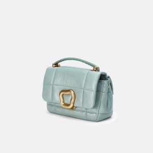 Turquoise Songmont Mini Chocolate Shoulder Bag | CANADA BXRKVG