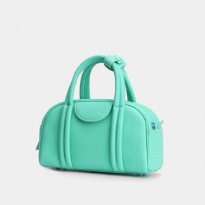 Turquoise Songmont Small Bowling Crossbody Bag | CANADA CDOUMW