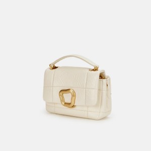 White Songmont Mini Chocolate Shoulder Bag | CANADA GLYOEU