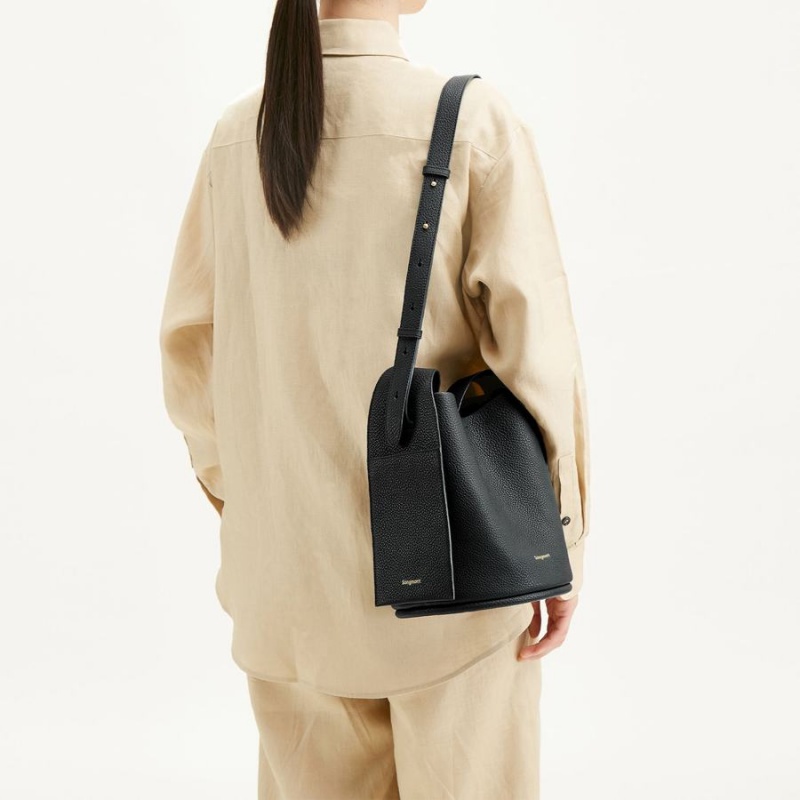 Black Songmont Drippy Bucket Bag | CANADA ZBAUIT