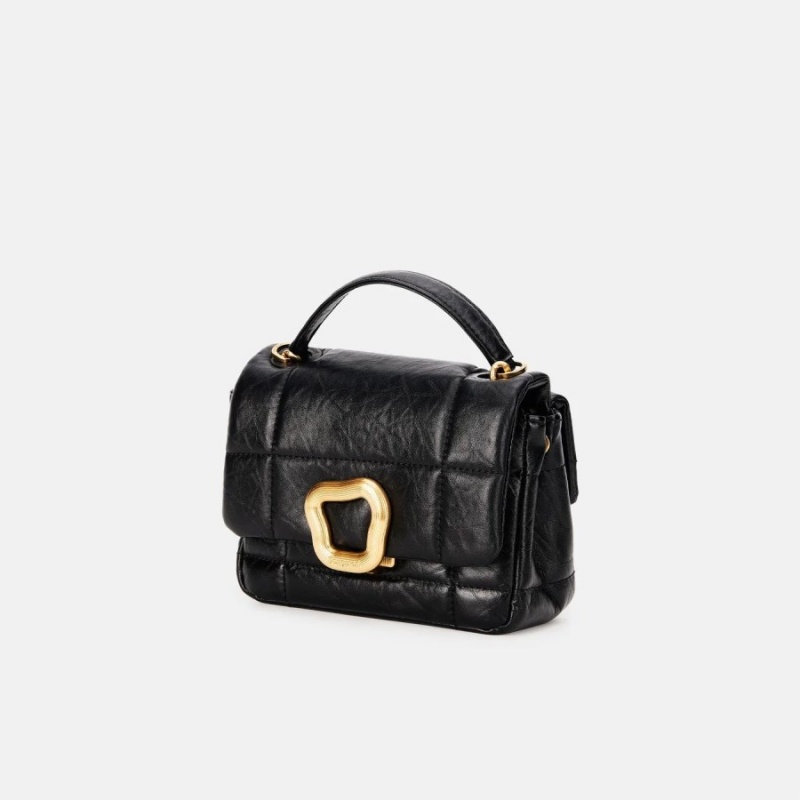 Black Songmont Mini Chocolate Shoulder Bag | CANADA AQDZCT