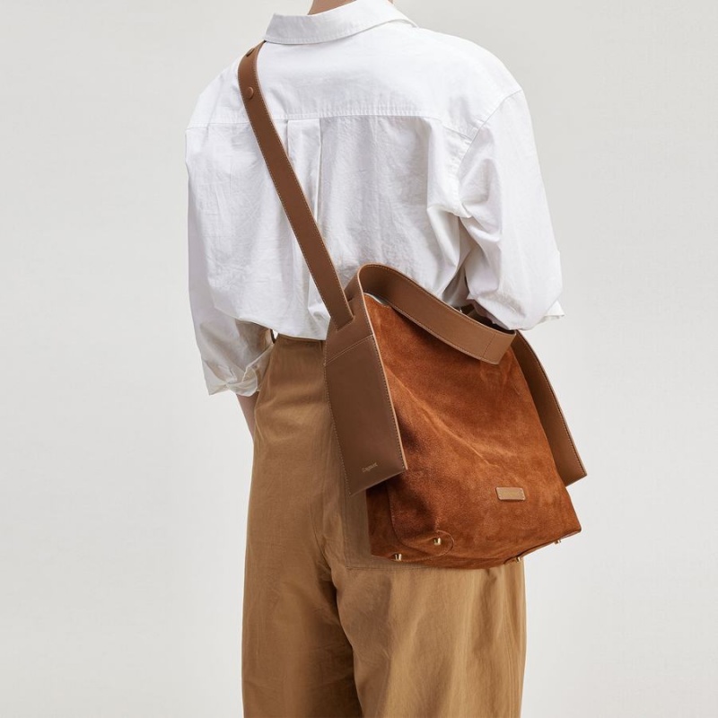 Brown Songmont Medium Drippy Tote Bag | CANADA HBPEWQ