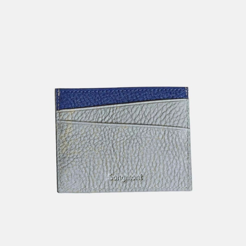 Grey / Blue Songmont Card Holder | CANADA WAKIXH