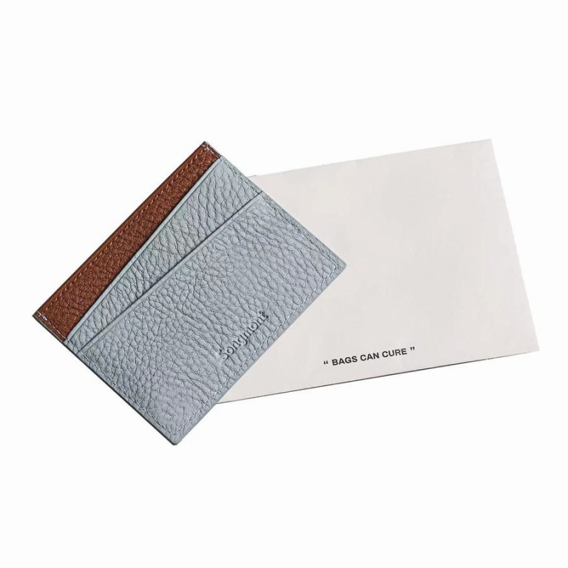 Grey / Brown Songmont Card Holder | CANADA GQEYAX