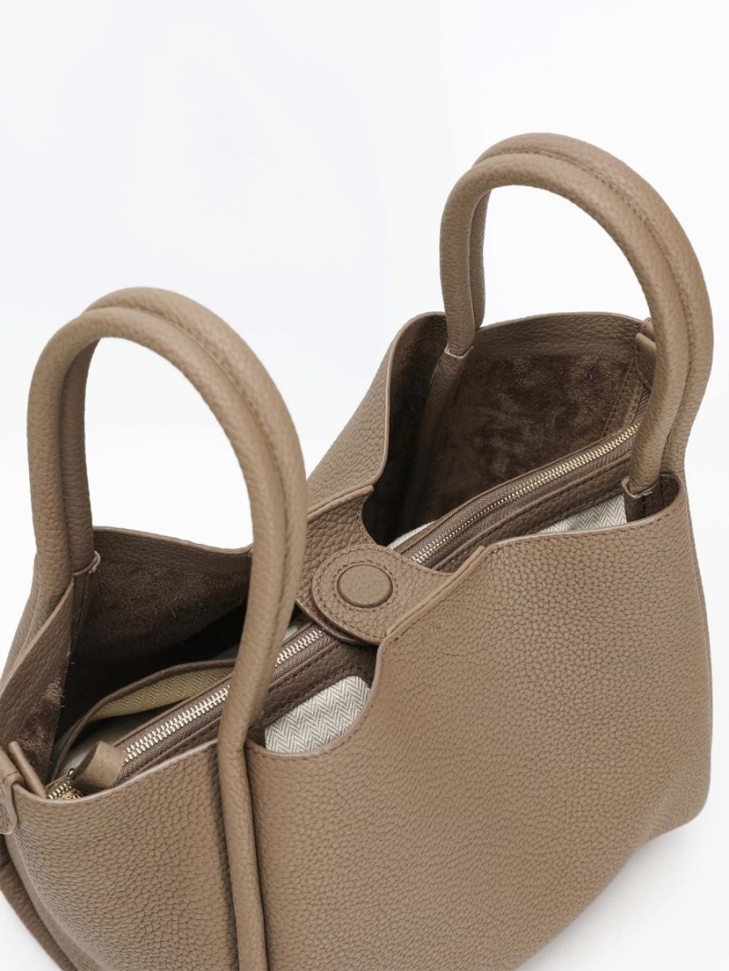 Khaki Songmont Large Song Bucket Bag | CANADA WLNPAK