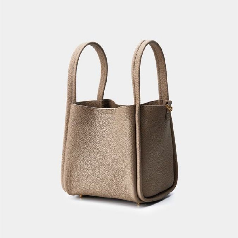 Khaki Songmont Medium Song Bucket Bag | CANADA BTZQPJ