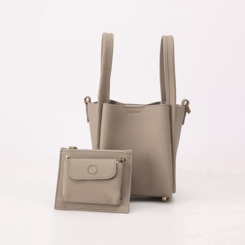 Khaki Songmont Small Song Bucket Bag | CANADA BWFPCU