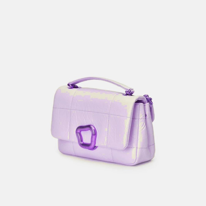 Lavender Songmont Small Chocolate Shoulder Bag | CANADA PDCTBL