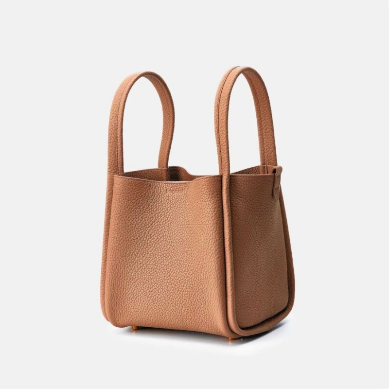 Light Brown Songmont Medium Song Bucket Bag | CANADA GQOVPK