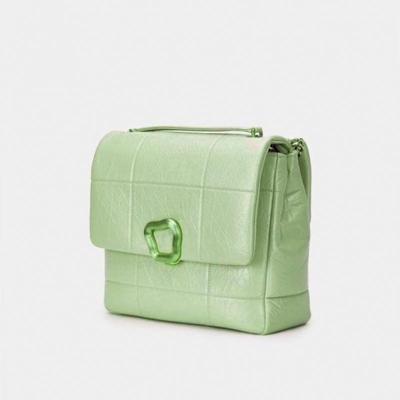 Mint Songmont Large Chocolate Crossbody Bag | CANADA HQCAEN