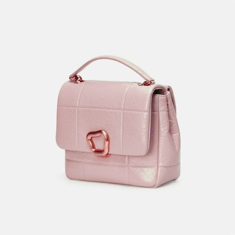 Pink Songmont Medium Chocolate Shoulder Bag | CANADA TDANVB