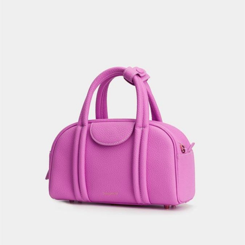 Pink Songmont Small Bowling Crossbody Bag | CANADA RSWZIL