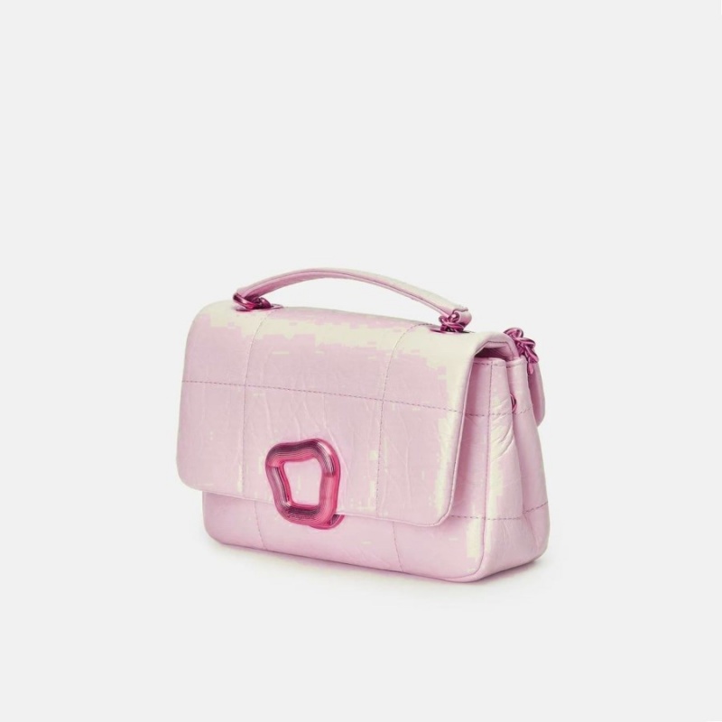 Pink Songmont Small Chocolate Shoulder Bag | CANADA CKXYIE