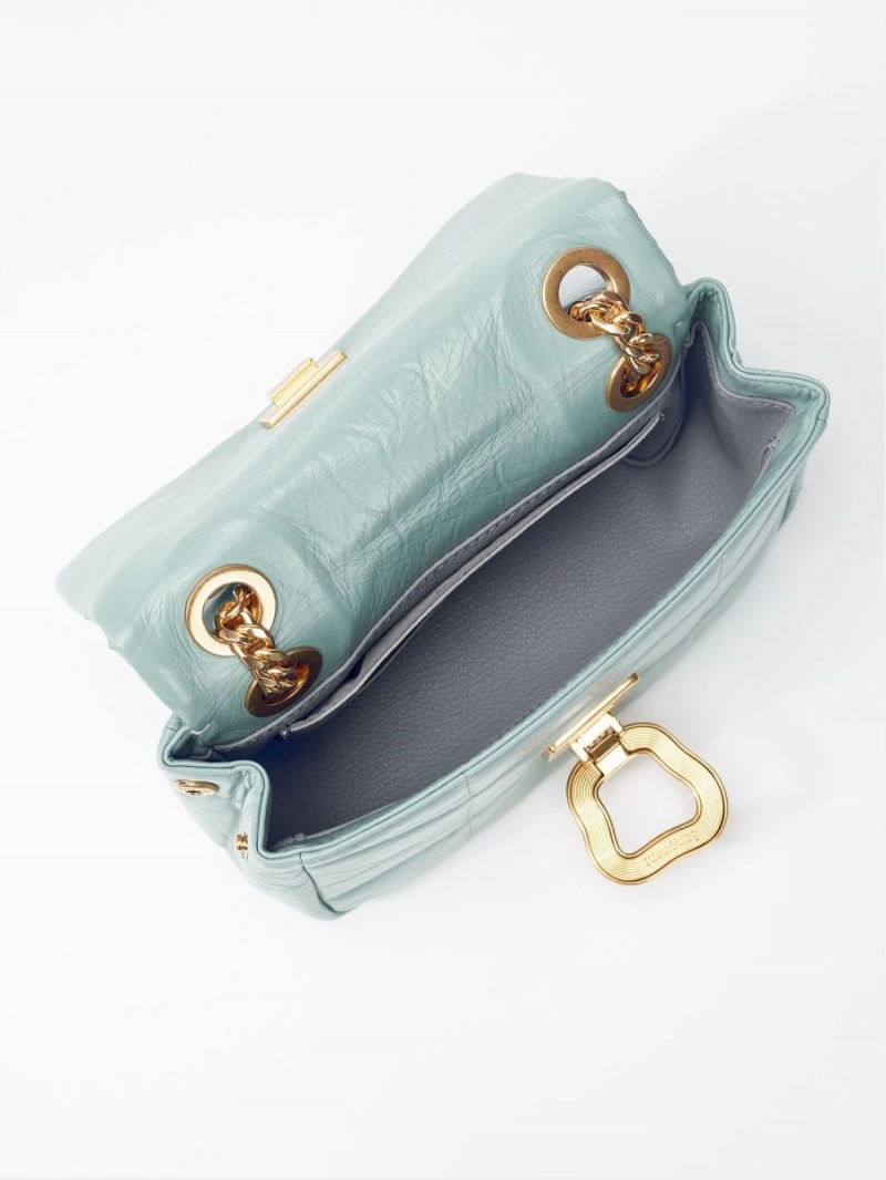 Turquoise Songmont Small Chocolate Shoulder Bag | CANADA BSACFJ