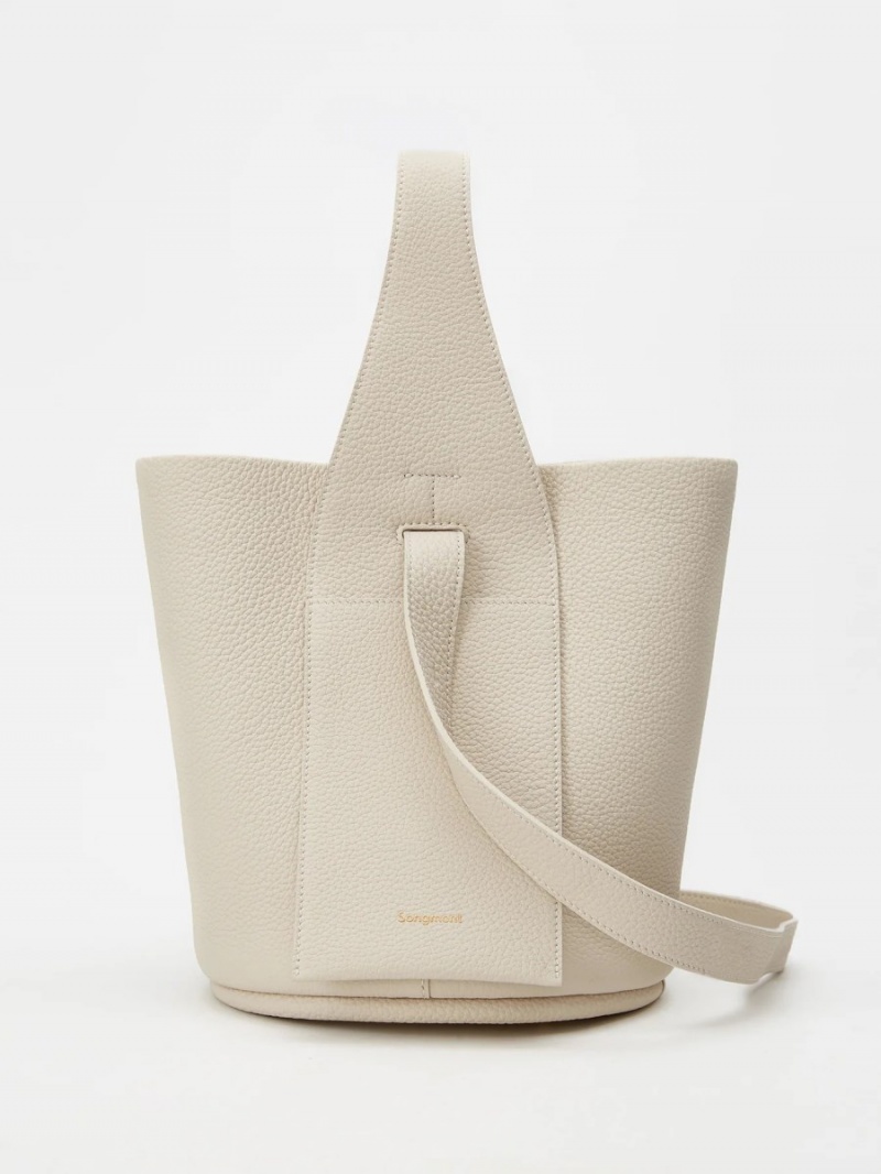 White Songmont Drippy Bucket Bag | CANADA NCPWEM