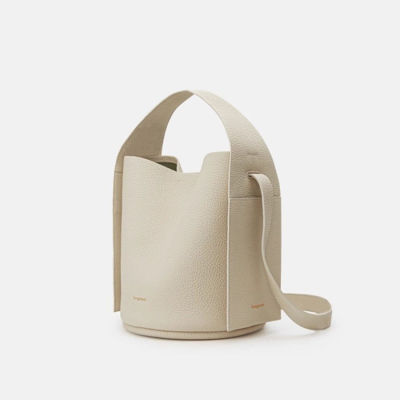 White Songmont Drippy Bucket Bag | CANADA NCPWEM