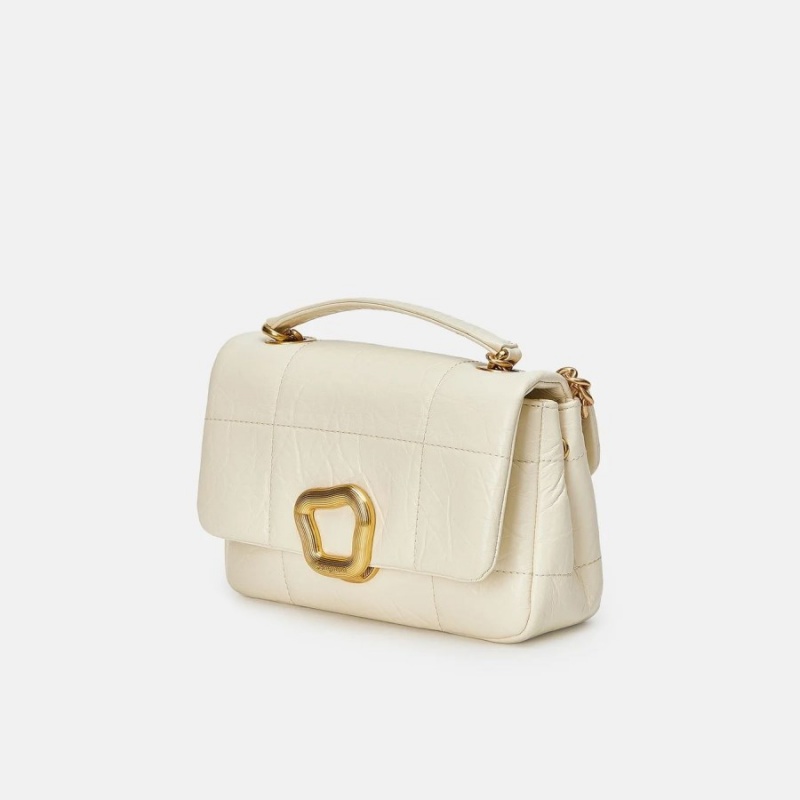 White Songmont Small Chocolate Shoulder Bag | CANADA RJNCDX